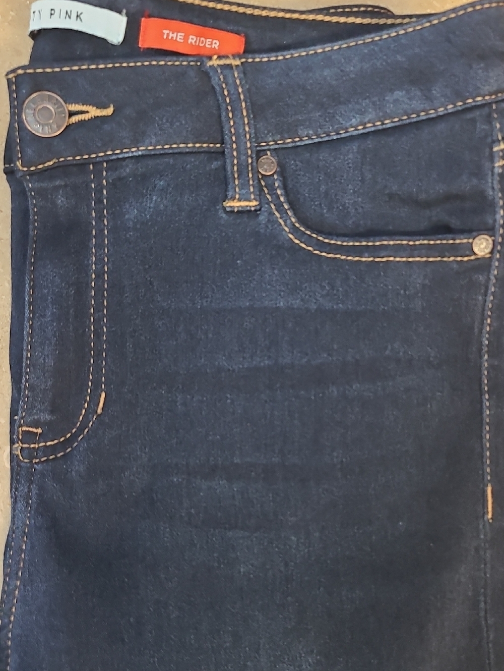 CELEBRITY PINK RIDER Dark Blue Jeans Skinny Leg. Size 29. Worn Once